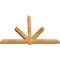 Ekena Millwork Kennewick Rough Sawn Timber Gable Bracket, Western Red Cedar, 108"W x 72"H x 6"D x 6"F, 16/12 Pitch GBW108X72X0606KEN00RWR - alternate 2